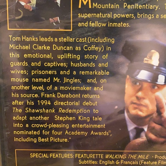 ‼️5/$15‼️ New DVD The Green Mile - Picture 4 of 4